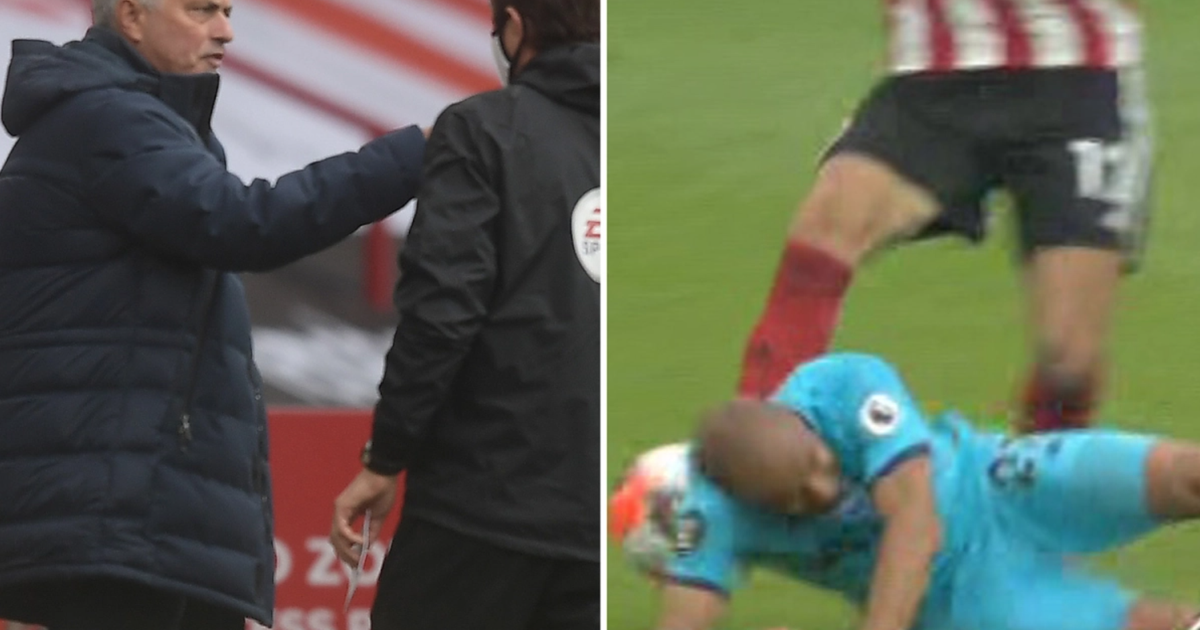 HLV Mourinho cay đắng khi Tottenham bị từ chối bàn thắng hợp lệ