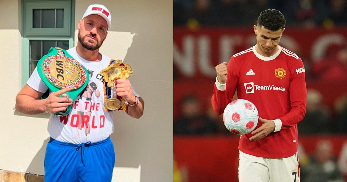 ‘Vua giang hồ’ Tyson Fury kêu gọi Cristiano Ronaldo và toàn đội M.U... giải nghệ