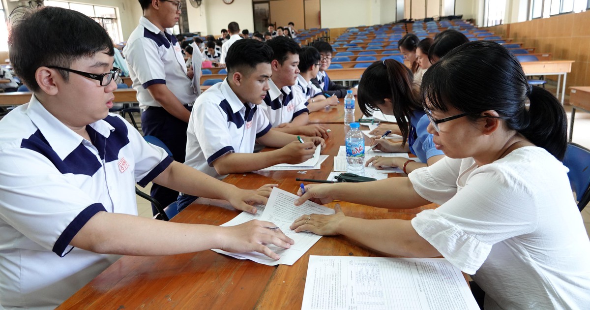 Công bố học sinh được tuyển thẳng vào đại học năm 2019