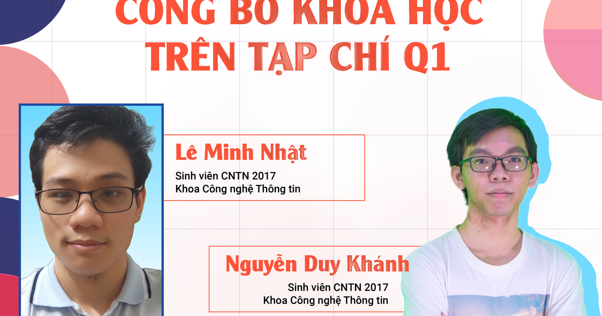 Hai sinh viên Việt Nam có bài đăng trên tạp chí quốc tế uy tín về AI
