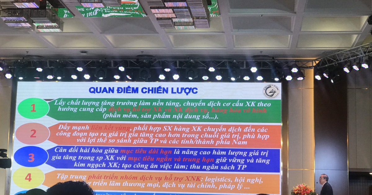 Xuất khẩu của TP.HCM đã có dấu hiệu chững lại
