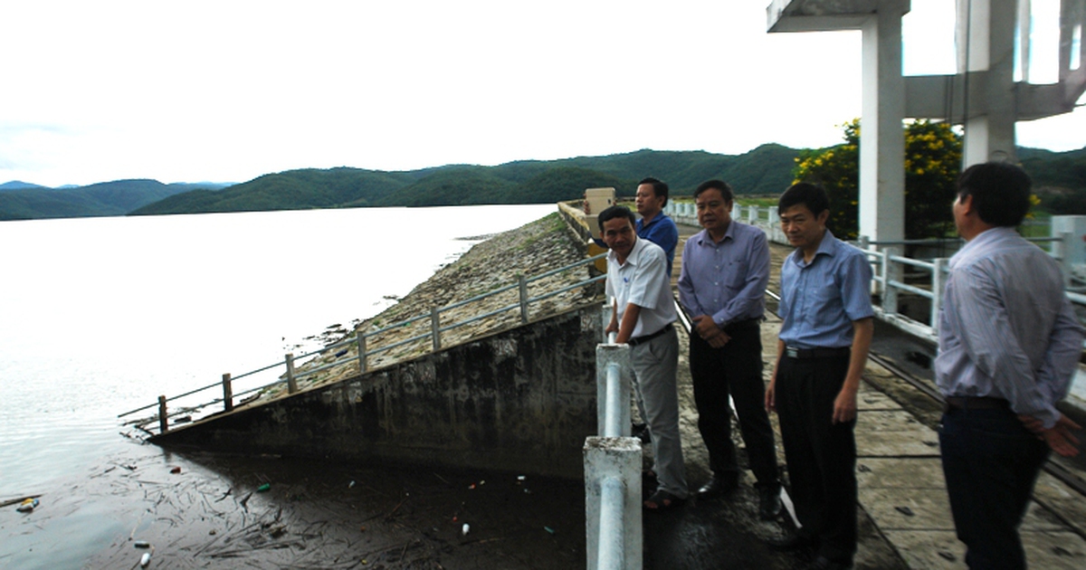 Kiểm tra an toàn hồ đập tại Bình Thuận