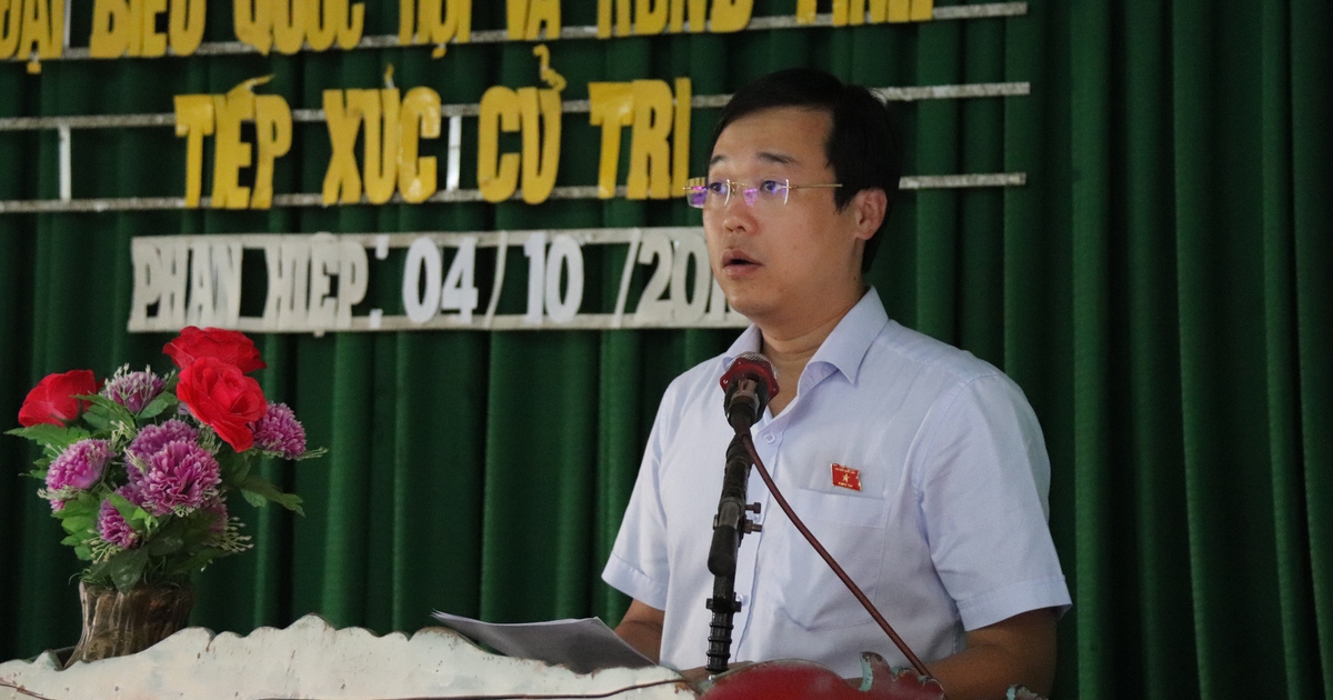 Gặp ĐBQH Lê Quốc Phong: Cử tri người Chăm kiến nghị giám sát chặt nạn tham nhũng