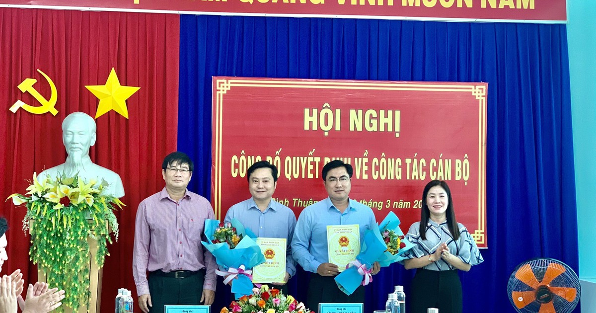 Bổ nhiệm hai phó bí thư tỉnh đoàn nhận công tác mới