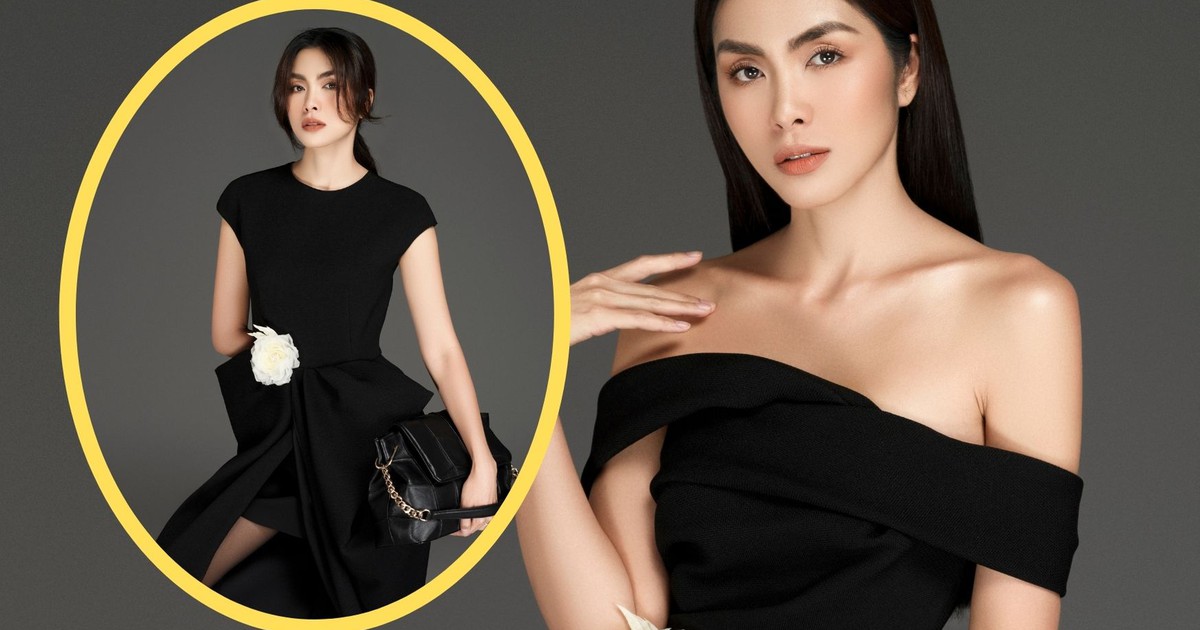 Tăng Thanh Hà diện váy trễ vai 'đốt mắt' người nhìn