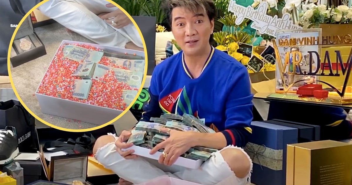 Đàm Vĩnh Hưng sốc khi được đại gia tặng 2,5 tỉ tiền mặt mừng sinh nhật