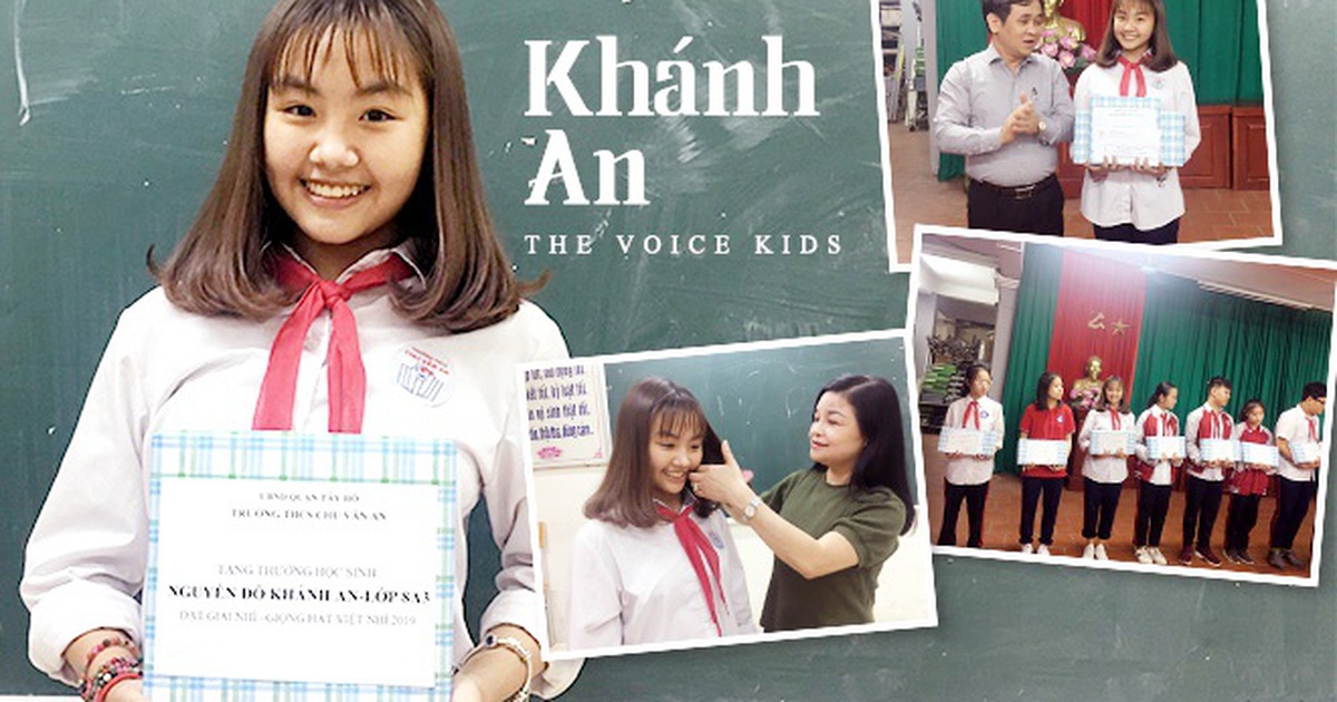 'Thần đồng Bolero' 13 tuổi Khánh An được trường trao học bổng