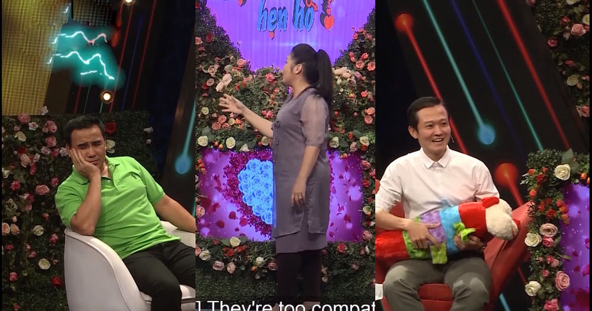 Hồng Vân giận dỗi khi người chơi đến Bạn muốn hẹn hò chào 'MC Quyền Linh và Cát Tường'