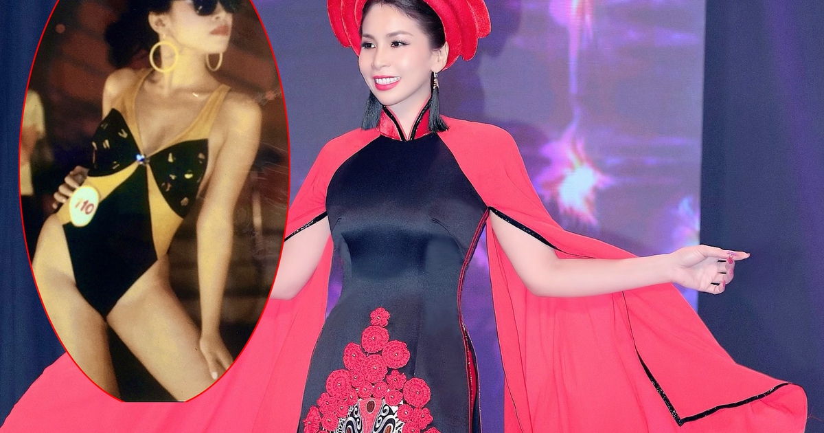 Lý Hương khoe ảnh mặc áo tắm thuở thi 'Hoa hậu Thời trang' 30 năm trước