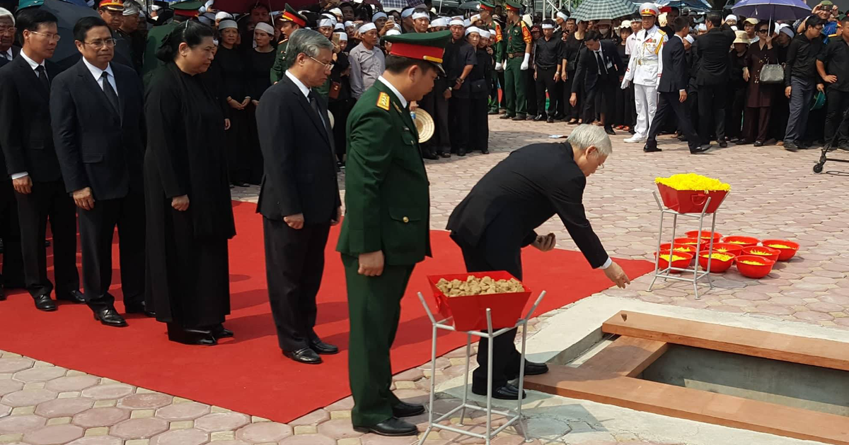 Lễ truy điệu và an táng cố Tổng bí thư Đỗ Mười