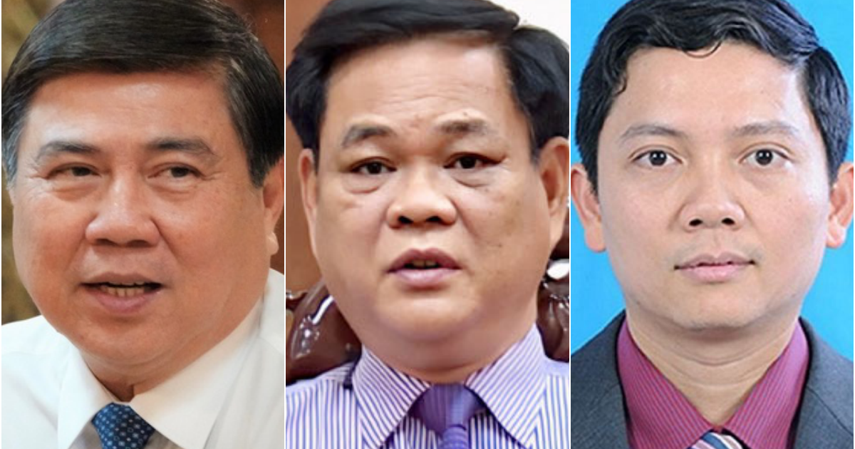 Các ông Nguyễn Thành Phong, Huỳnh Tấn Việt, Bùi Nhật Quang thôi tham gia T.Ư Đảng XIII