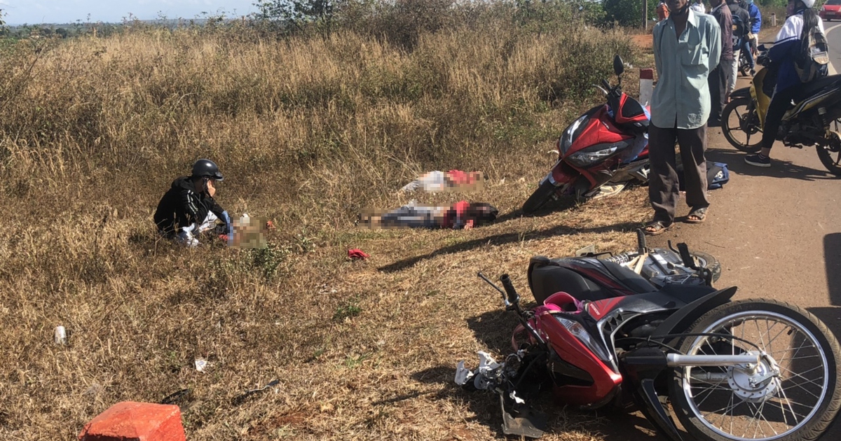 Tai nạn thương tâm, 3 cô cháu tử vong