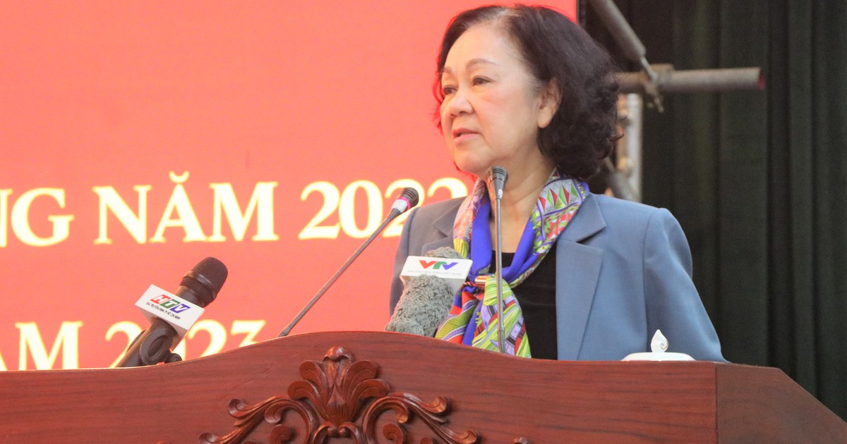 Bà Trương Thị Mai: ‘Người đứng đầu tốt thì tổ chức đảng sẽ tốt’