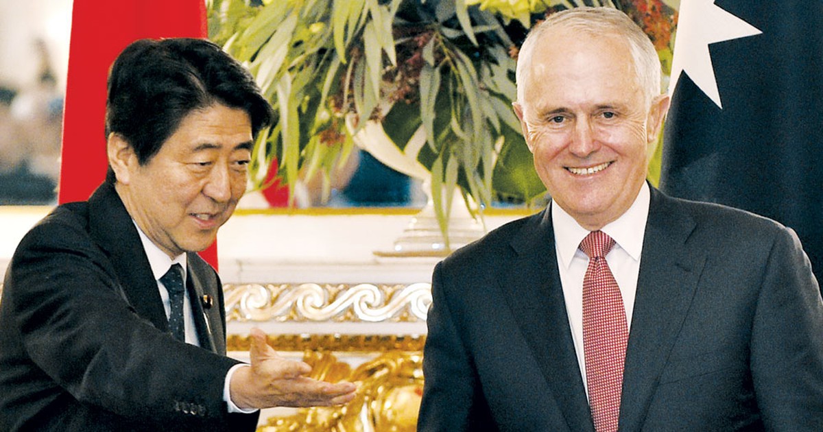 Nhật, Úc đẩy mạnh hợp tác quốc phòng, an ninh biển