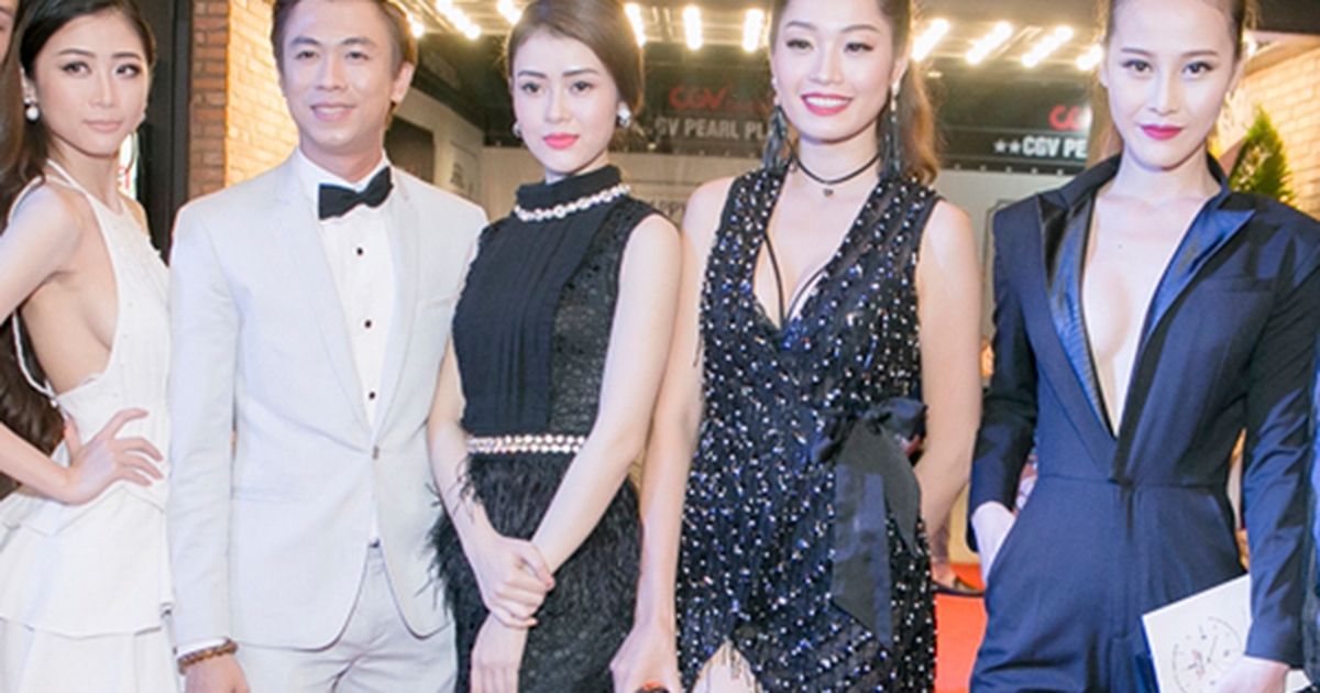 Hồ Việt Trung bảnh bao bên dàn mỹ nhân ra mắt phim đầu tay