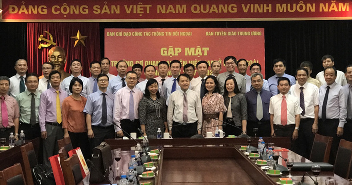 Trưởng ban Tuyên giáo T.Ư gặp các Trưởng cơ quan đại diện VN ở nước ngoài