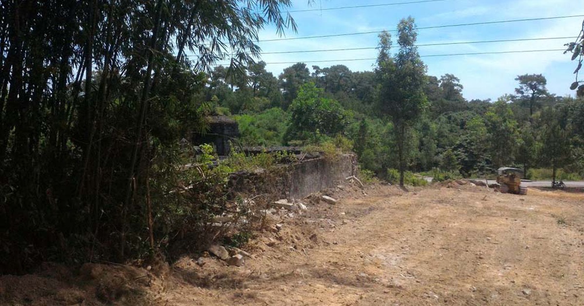 Vụ san phẳng mộ phi tần triều Nguyễn: Chưa xác định chủ đầu tư 'có tội hay không có tội'