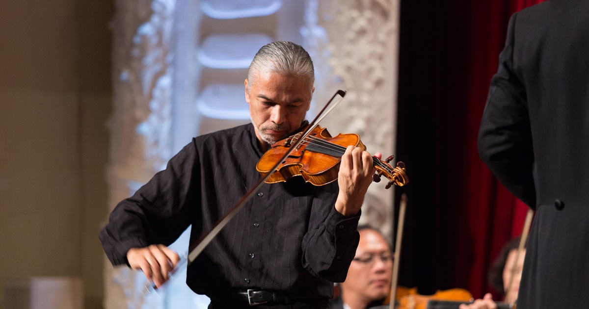 Hòa nhạc cùng nghệ sĩ violin nổi tiếng gốc Việt Stephane Trần Ngọc