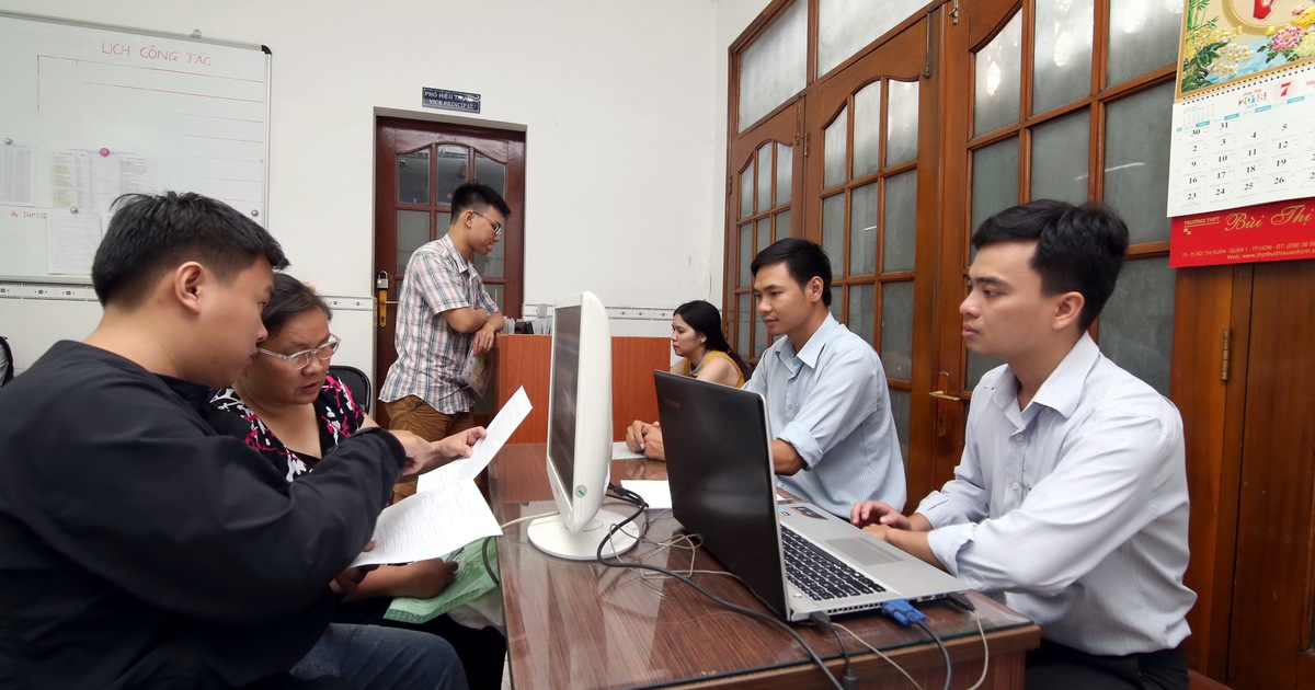 Thí sinh chủ yếu thay đổi thứ tự nguyện vọng