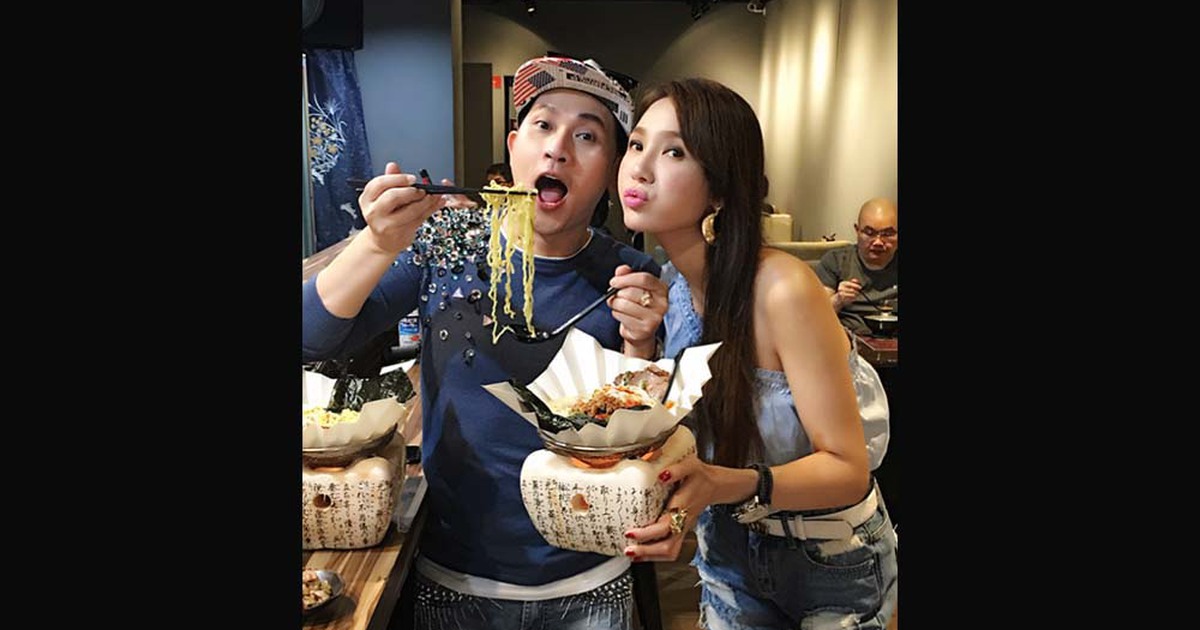 Ca sĩ Nguyên Vũ hội ngộ Helen Thanh Đào tại Đài Loan