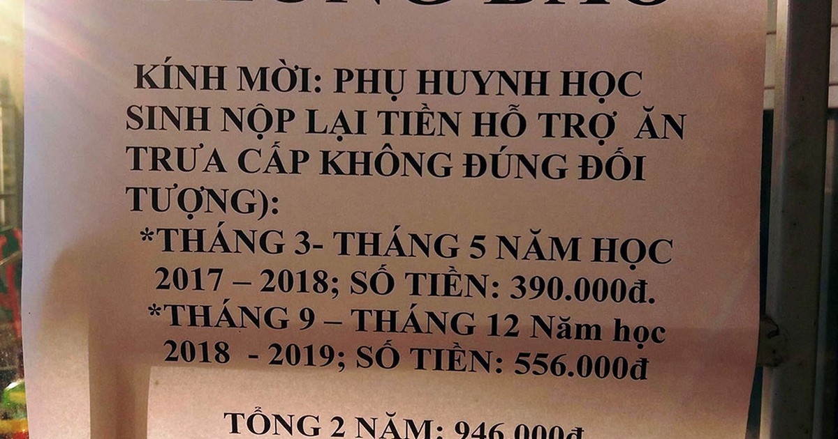 Chi sai hàng tỉ đồng tiền ăn trưa của trẻ mầm non