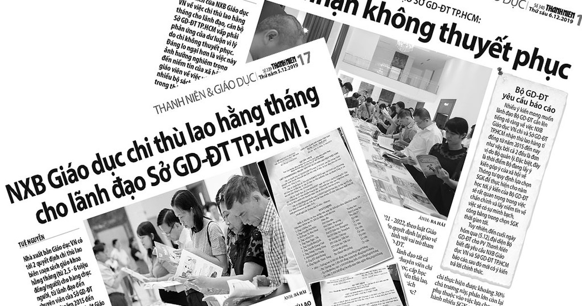 NXB GD chi thù lao cho lãnh đạo Sở GD-ĐT TP.HCM: Trả cho mục đích gì cũng xung đột lợi ích