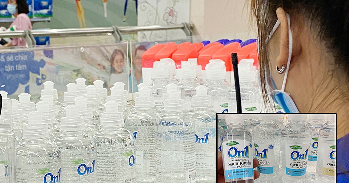 Nhập nhèm sản phẩm gel rửa tay khô sạch khuẩn 99,9%: Thu hồi sản phẩm không phù hợp