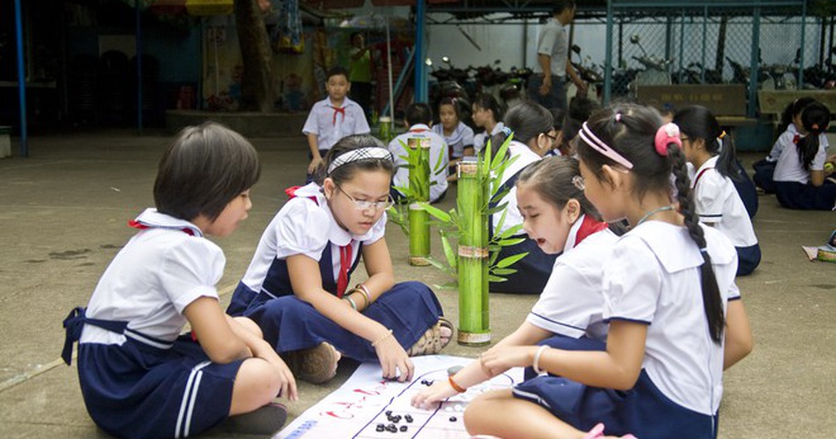 Câu chuyện giáo dục: Để học sinh có 'sân chơi' trong giờ chơi