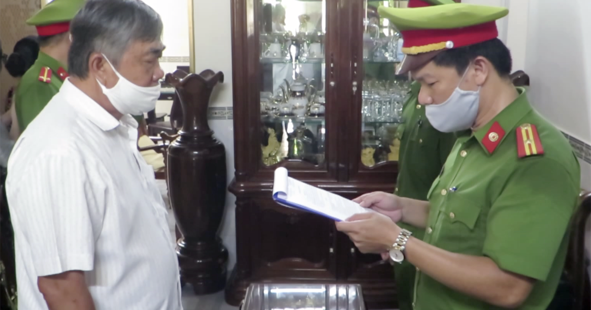 Khởi tố, tạm giam bị can Nguyễn Chí Hiến, nguyên Phó chủ tịch UBND tỉnh Phú Yên