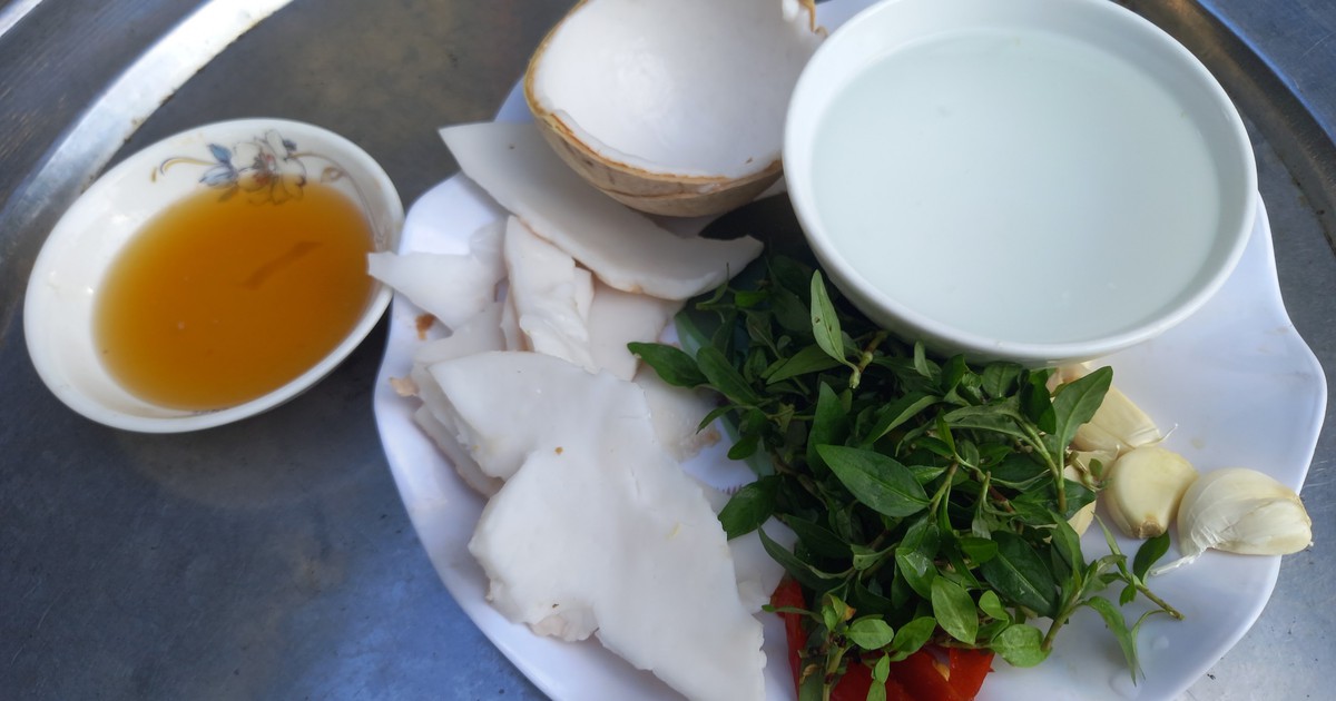 Lòng thả dừa xứ Quảng