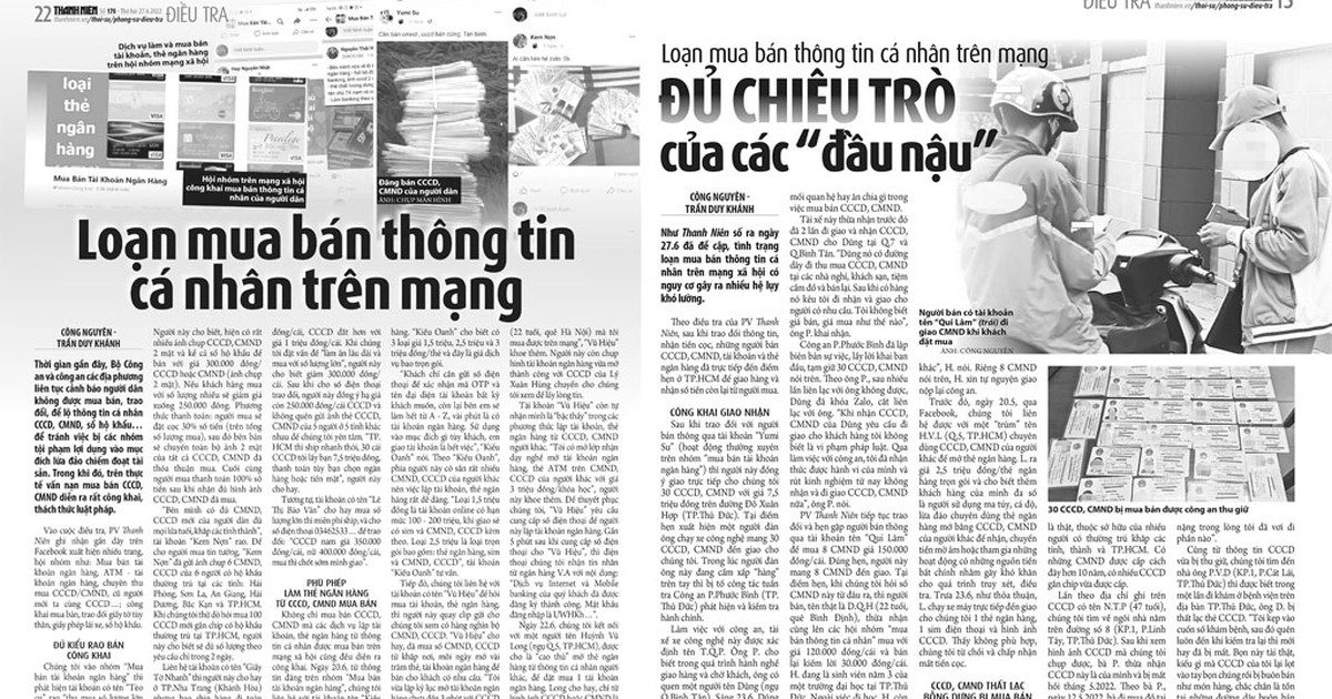 Loạn mua bán thông tin cá nhân trên mạng: Bịt lỗ hổng mạo danh để lừa đảo