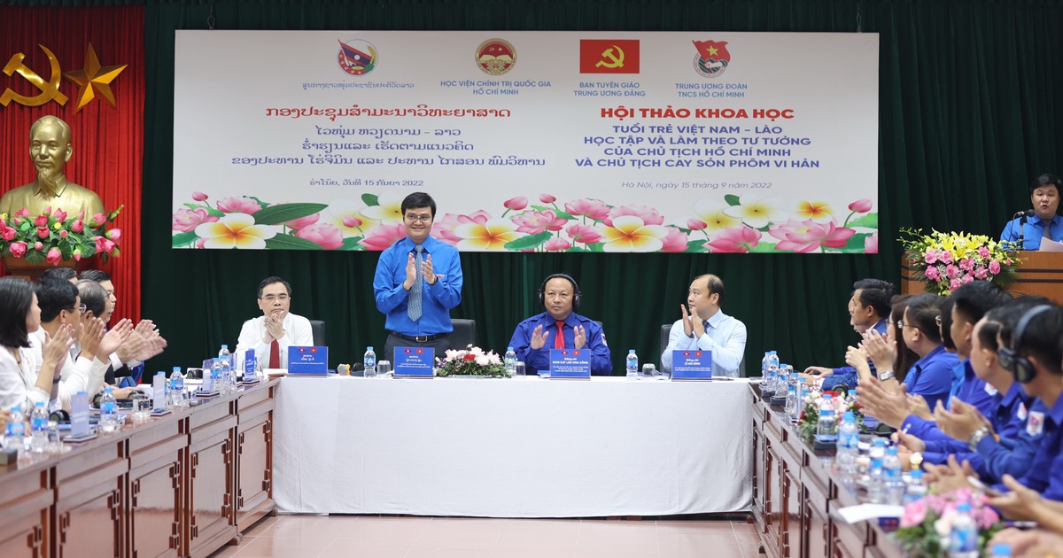 Đẩy mạnh học tập và làm theo tư tưởng hai lãnh tụ Việt Nam, Lào