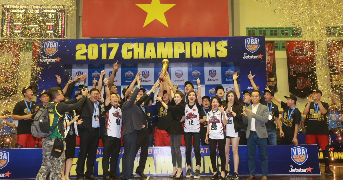 Bóng rổ nhà nghề Việt Nam: Ngôi vô địch lịch sử của Thanglong Warriors