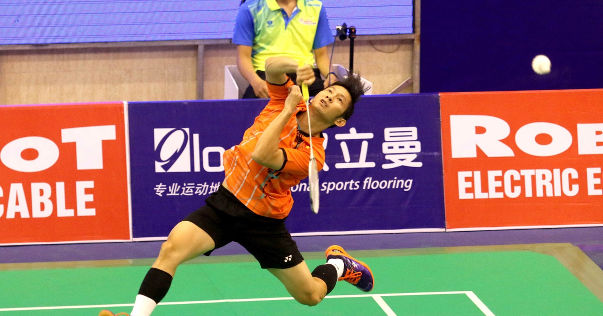 Nguyễn Tiến Minh thắng trận mở màn giải cầu lông Vietnam Open