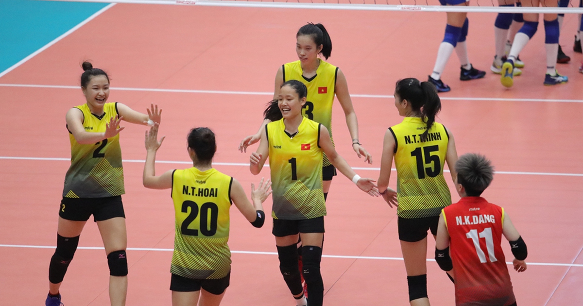 Việt Nam vào bán kết bóng chuyền nữ U.23 châu Á 2019