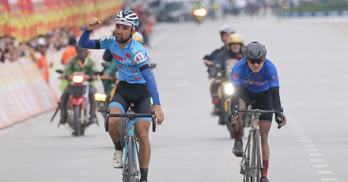 Cựu tuyển thủ U.23 Pháp thắng chặng 2 Cúp xe đạp truyền hình TP.HCM