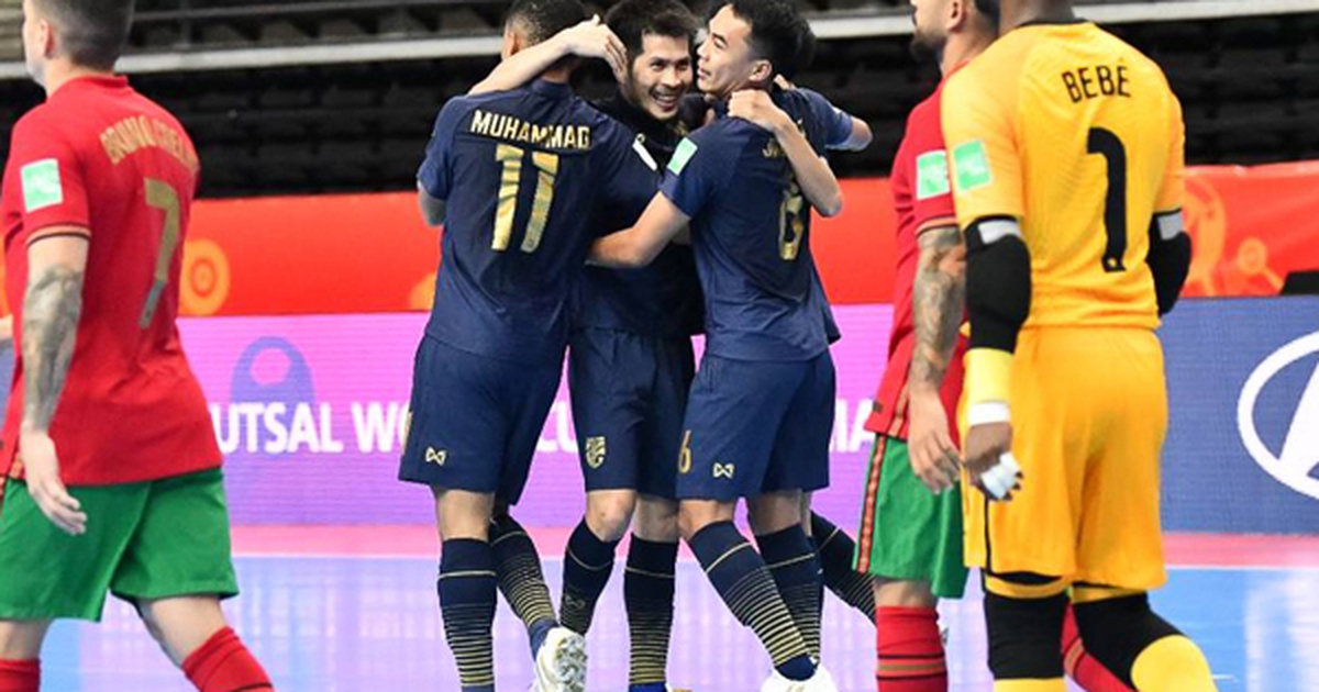 Kết quả FIFA Futsal World Cup: Thái Lan tiếp bước Việt Nam vào vòng 1/8