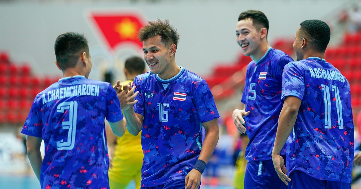 SEA Games 31: Thái Lan thắng đậm Malaysia trận ra quân môn futsal