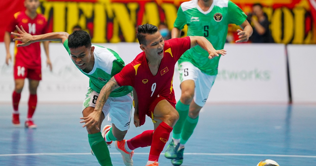 SEA Games 31: Tuyển futsal Việt Nam để Indonesia cầm hòa đáng tiếc