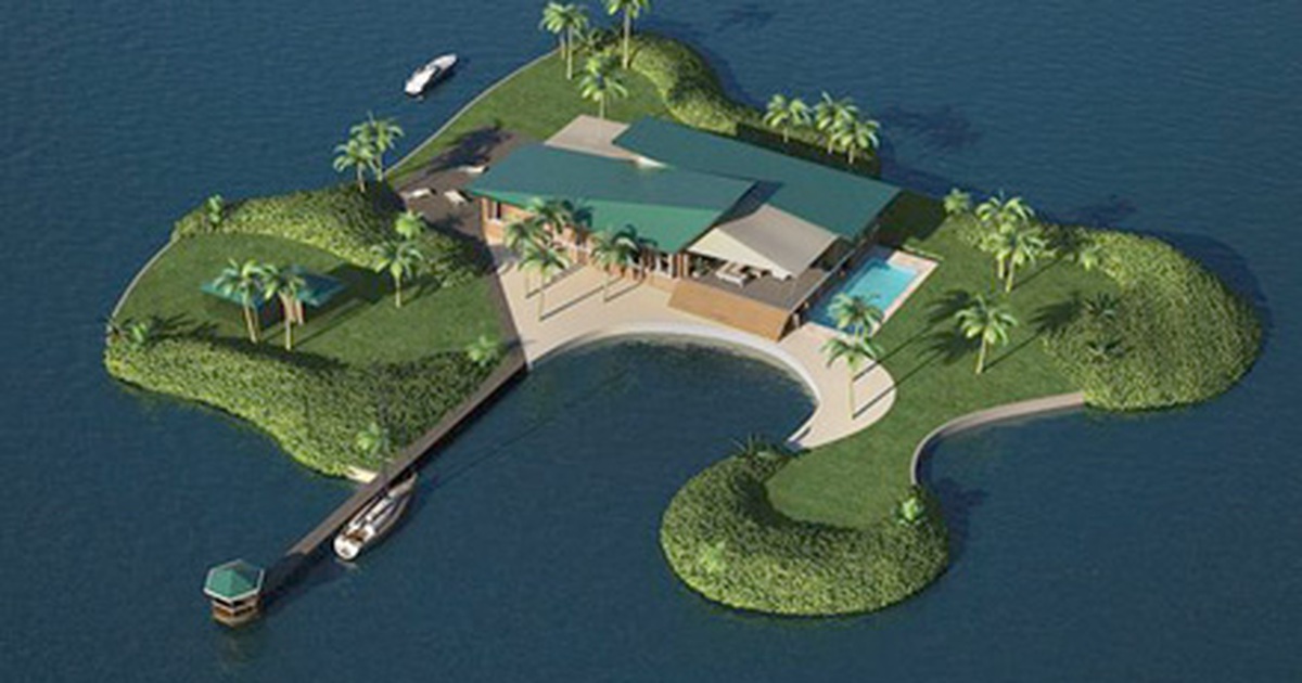 Đảo nhân tạo bỏ túi đầu tiên trên thế giới