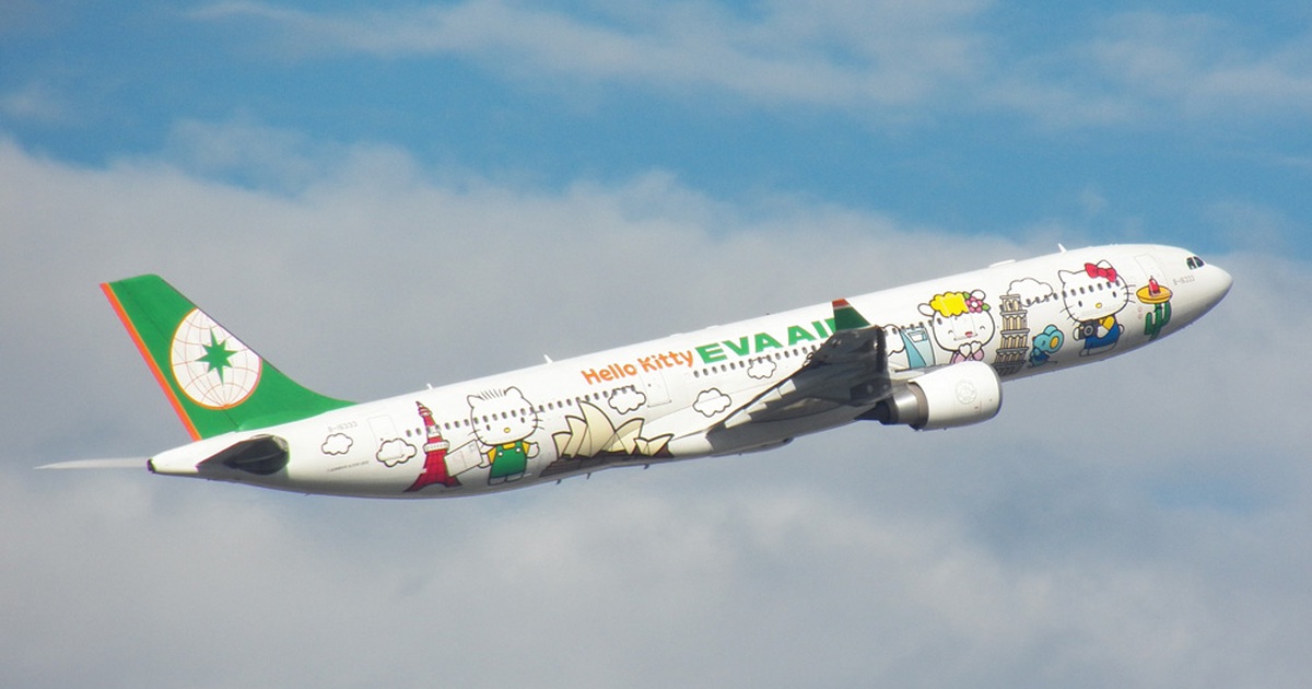 Hãng bay EVA Airways lên hàng 5 sao