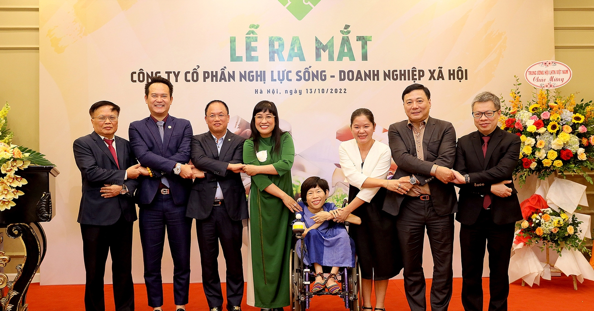 Ra mắt Công ty CP Nghị Lực Sống - Doanh nghiệp xã hội