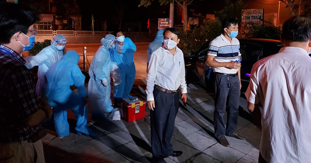 Nghệ An giãn cách xã hội TX.Hoàng Mai sau khi phát hiện 1 ca nhiễm Covid-19