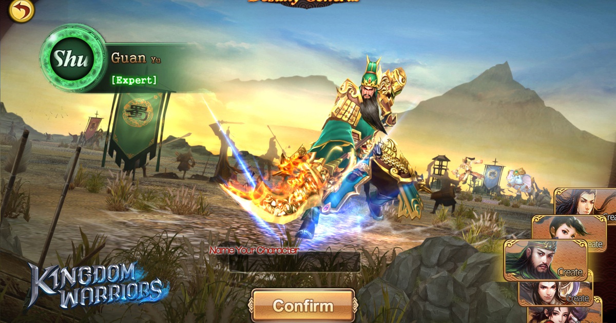 VTC Game sắp phát hành Kingdom Warriors tại Việt Nam