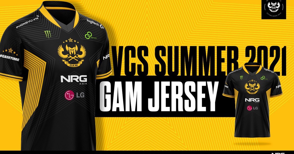 LMHT: GAM hé lộ mẫu áo đấu mới tại VCS Mùa Hè 2021