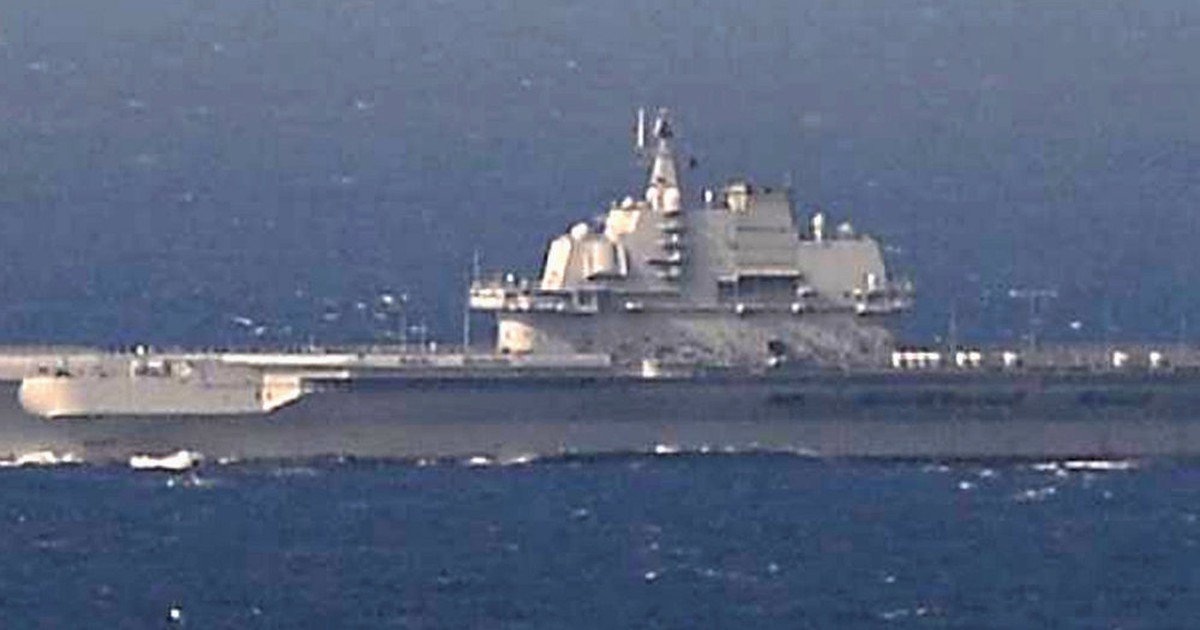 Tàu sân bay Liêu Ninh của Trung Quốc xuống Biển Đông tập trận