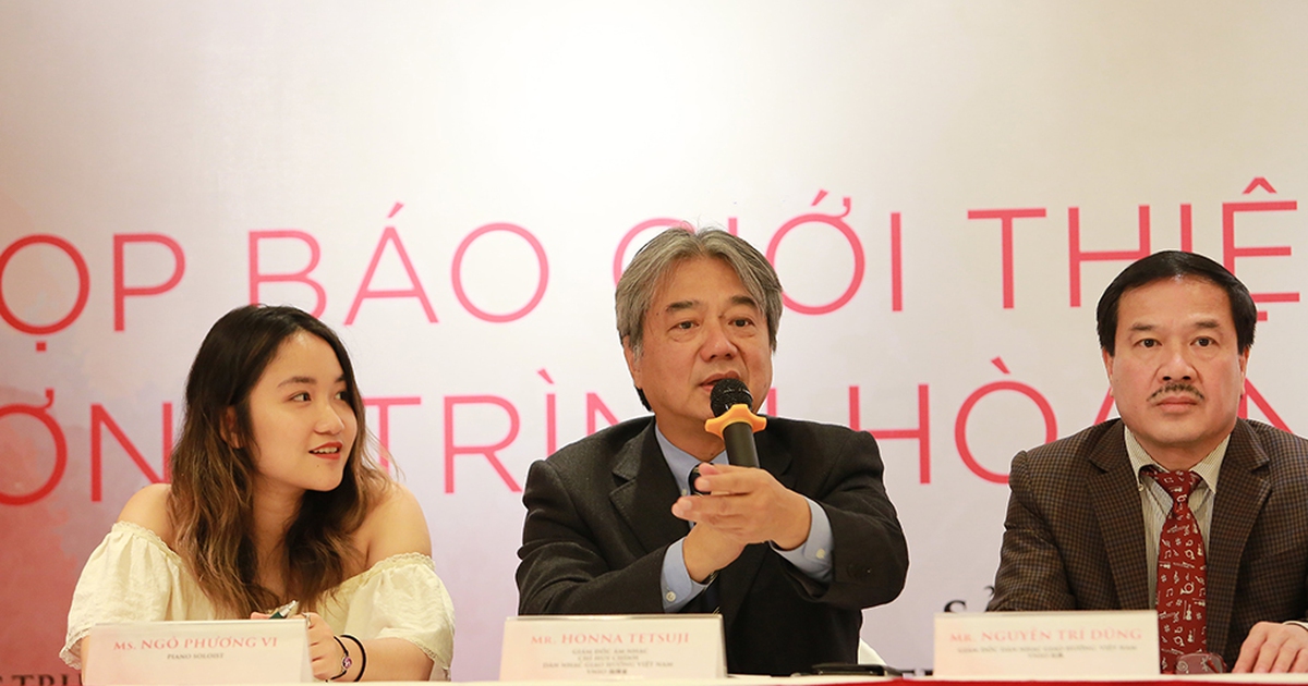 Nhạc trưởng Honna Tetsuji mang giao hưởng miễn phí ra ngoài trời