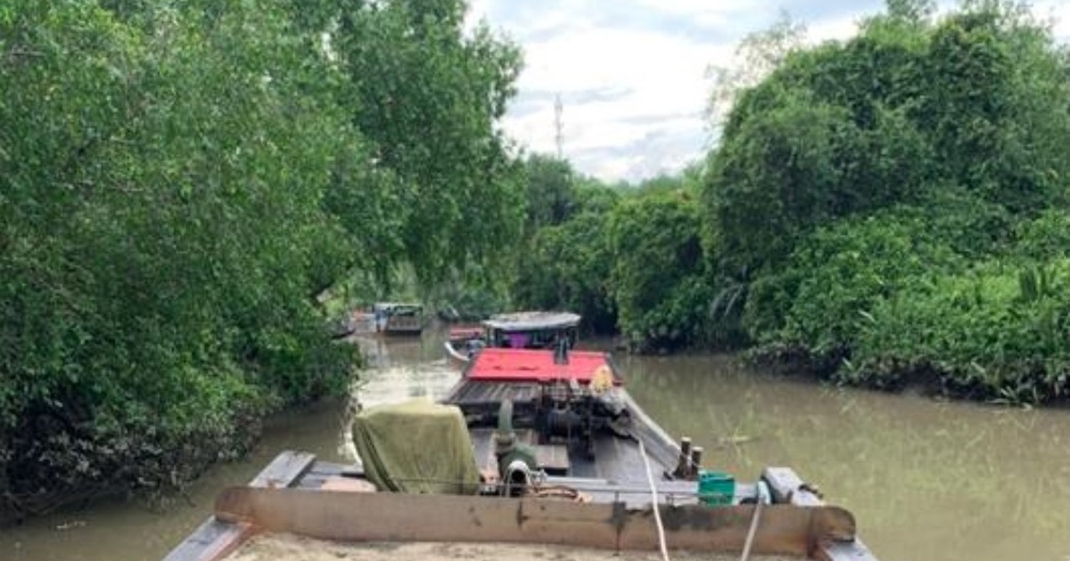 Bắt giữ 11 ghe hút cát lậu trên sông Đồng Nai