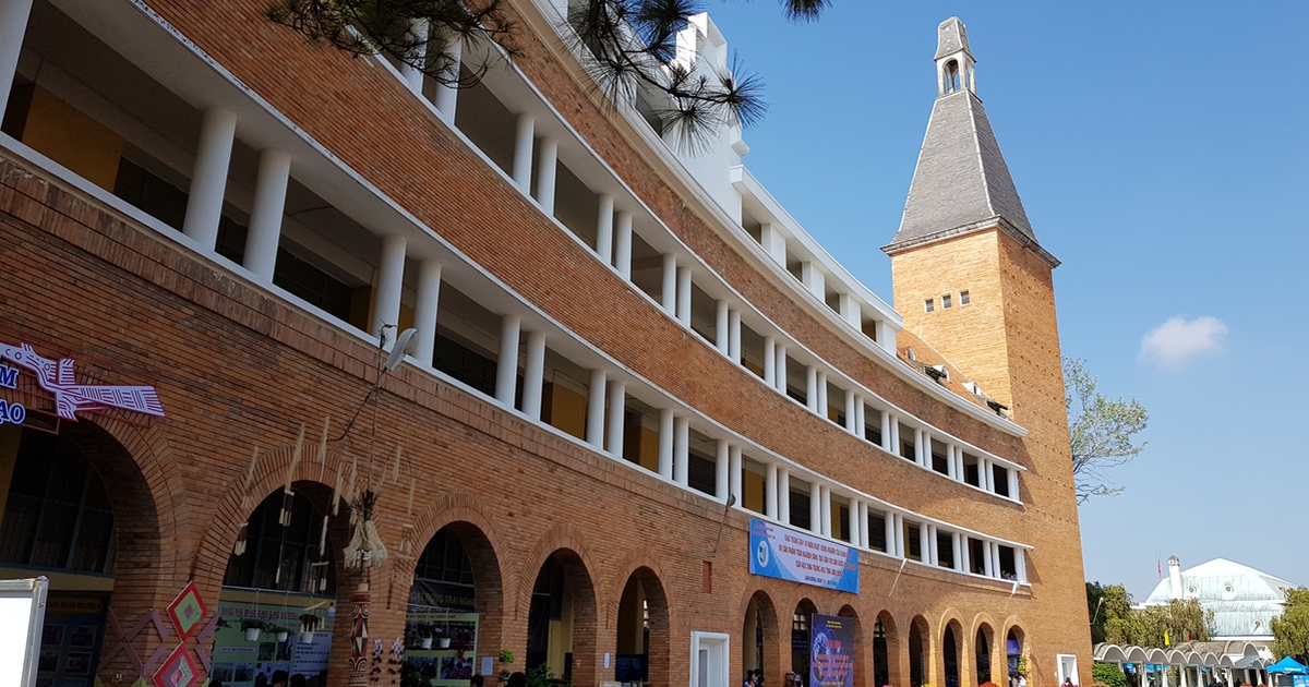 Độc đáo kiến trúc Trường cao đẳng Sư phạm Đà Lạt