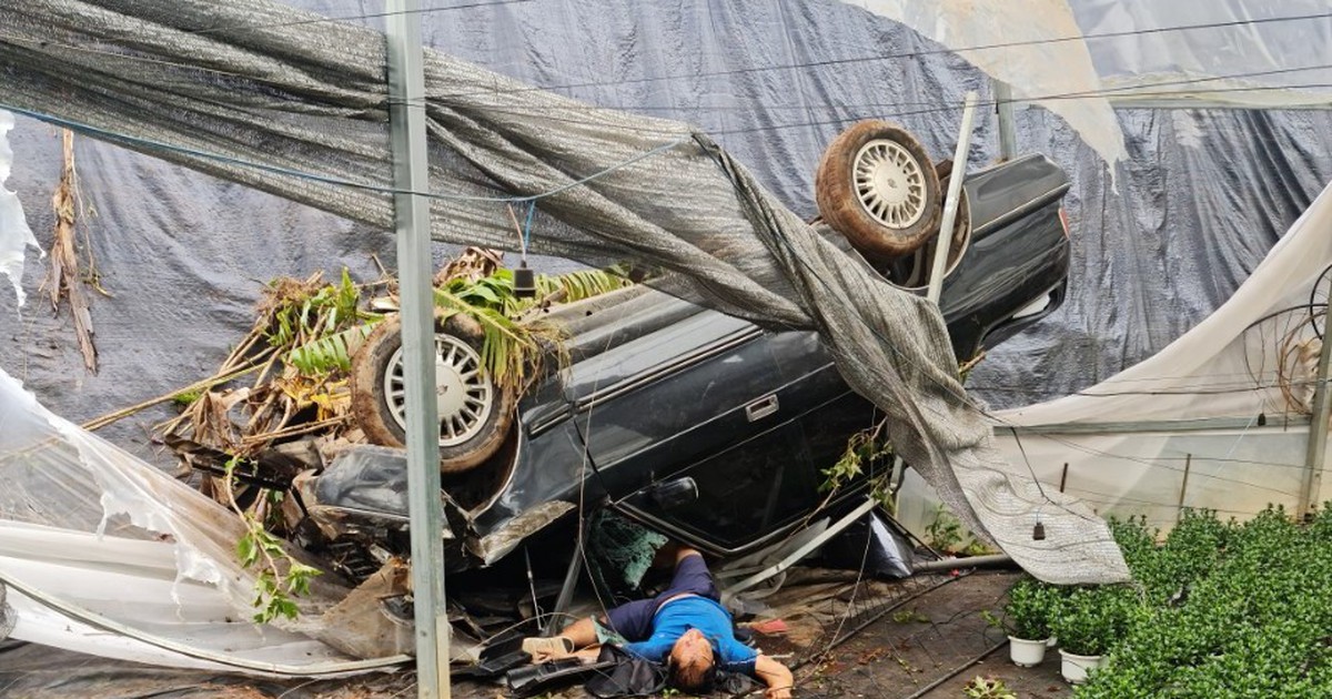 Đà Lạt: Ô tô lật nhào xuống vườn ươm, sau gần 7 giờ mới được phát hiện